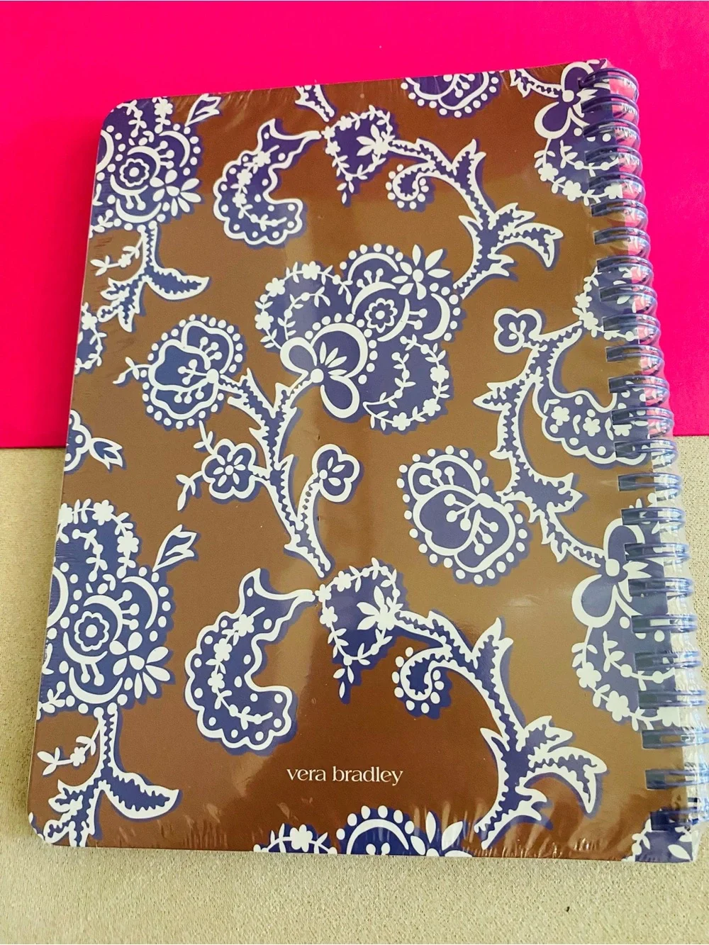 Vera Bradley Small Spiral notebook. NWT and
